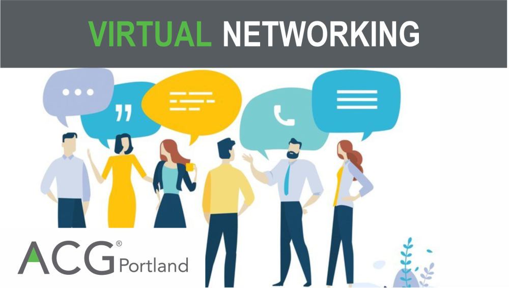 ACG Portland September Virtual Networking ACG Portland